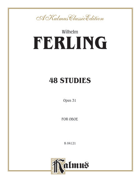Forty-eight Studies, Opus 31 Cover Image