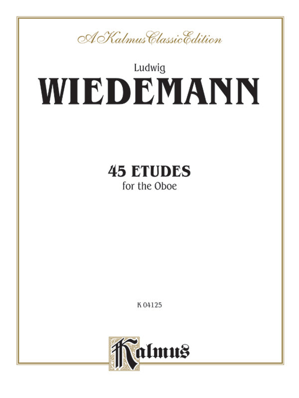 Forty-Five Etudes Cover Image