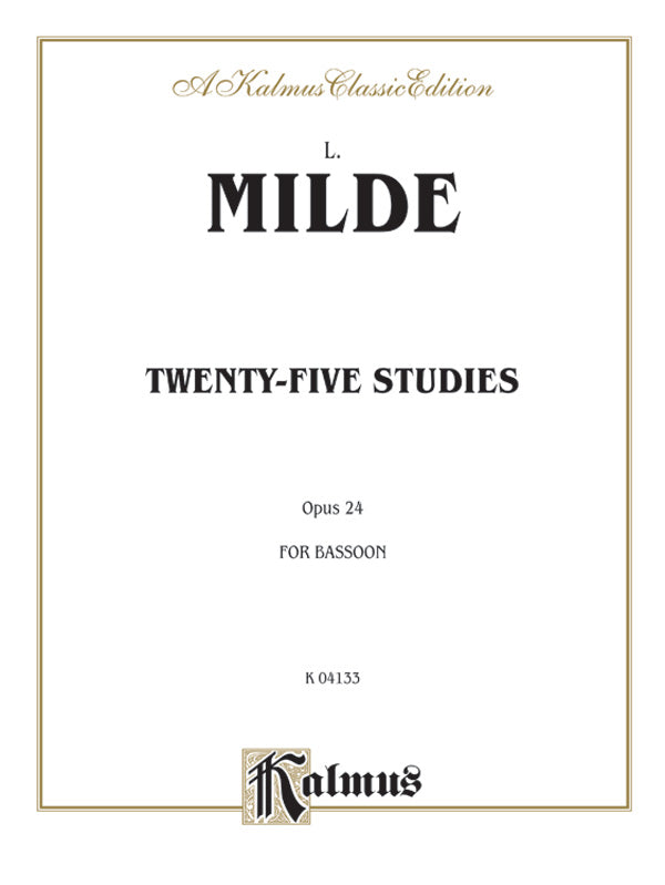 Twenty-five Studies Cover Image