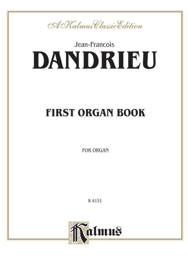 First Organ Book Cover Image