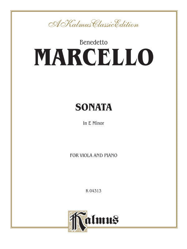 Sonata in E Minor Cover Image