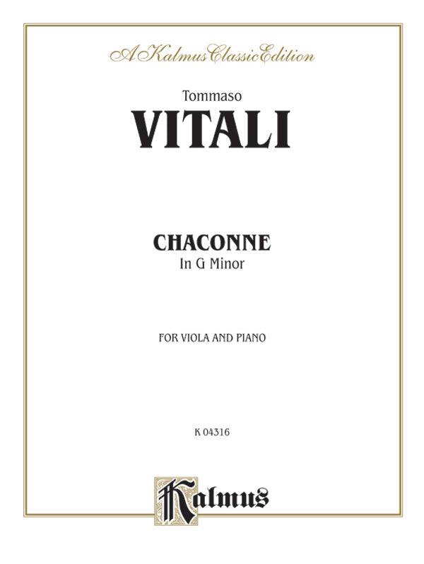 Chaconne in G Minor Cover Image