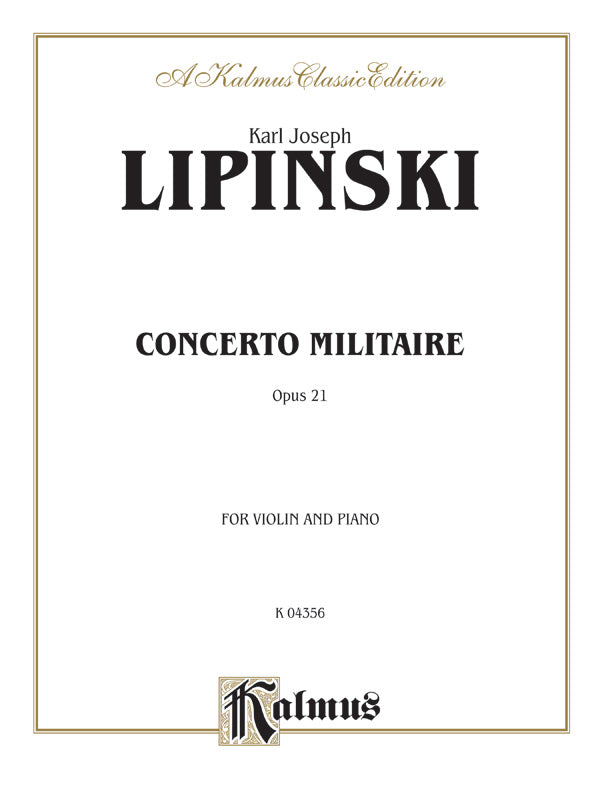 Concerto Militare, Opus 21 Cover Image