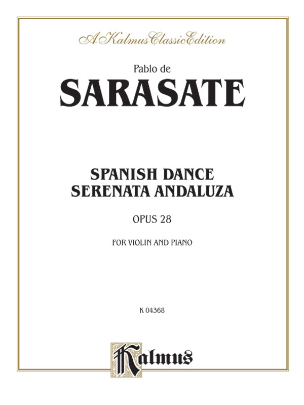 Spanish Dance, Opus 28 (Serenata Andaluza) Cover Image