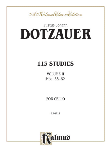 113 Studies, Volume II Cover Image