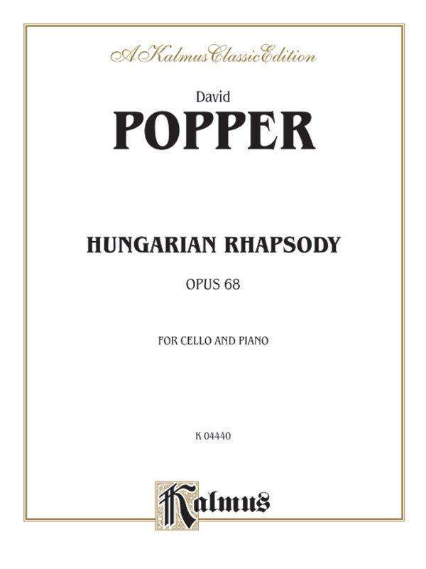 Hungarian Rhapsody, Opus 66 Cover Image