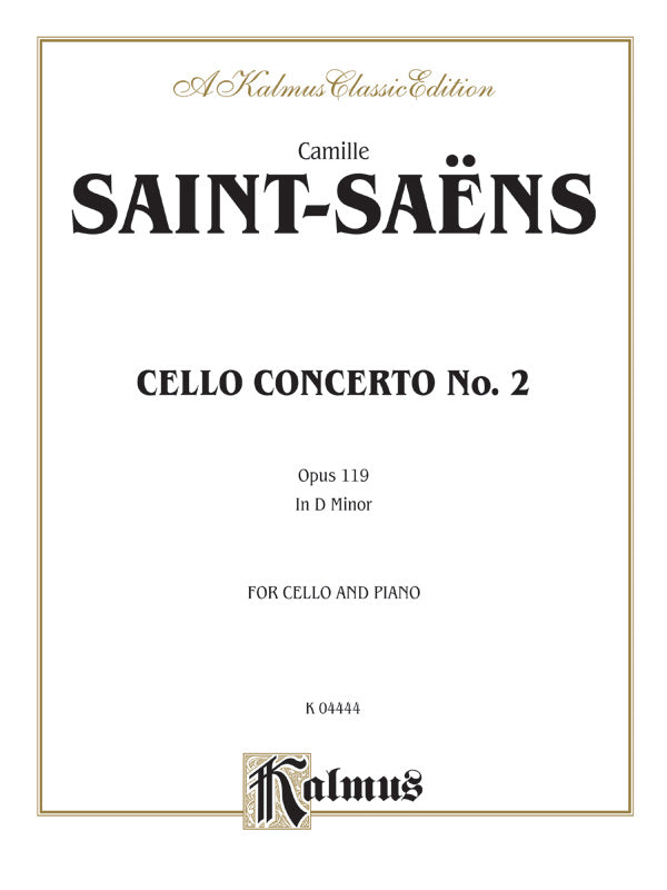 Cello Concerto No. 2, Opus 119 Cover Image