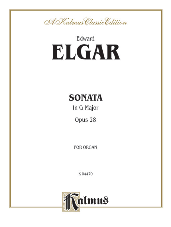 Sonata in G Major (Urtext) Cover Image