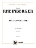 Twelve Fughettas, Opus 123A Cover Image