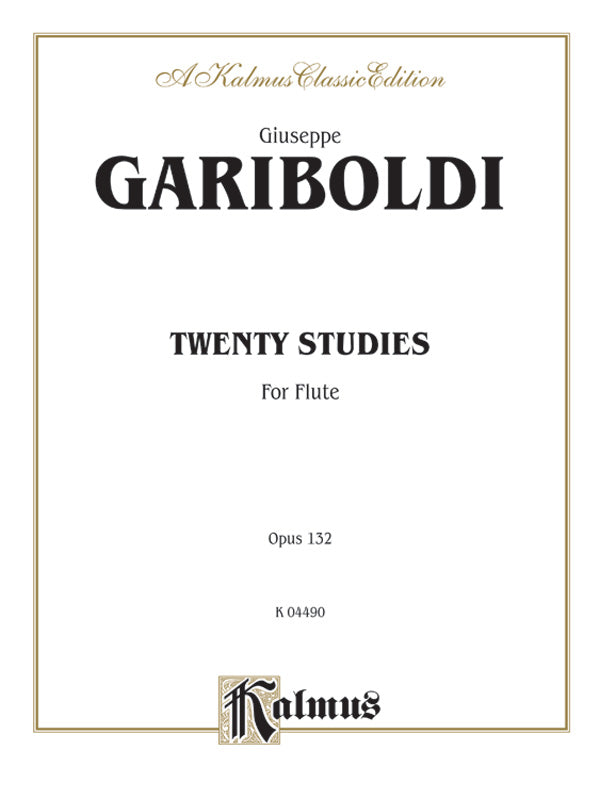 Twenty Studies, Opus 132 Cover Image