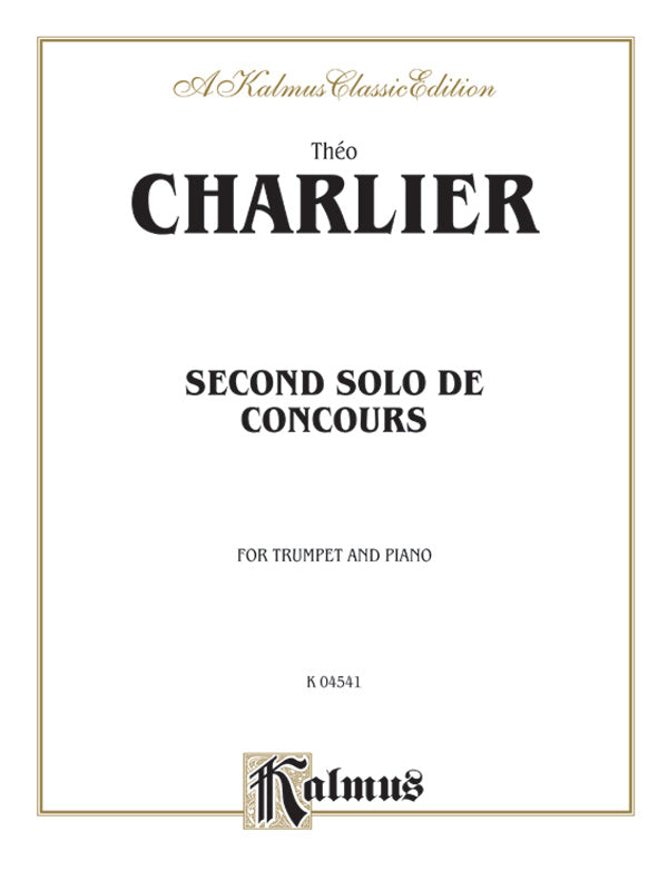 Second Solo de Concours Cover Image