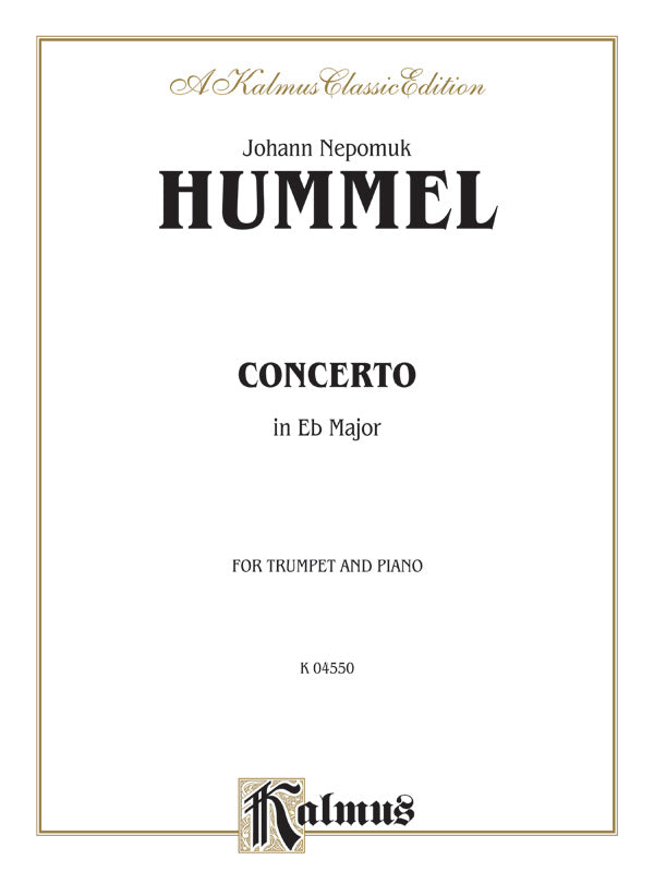 Hummel: Concerto in E flat Major Sheet Music Preview