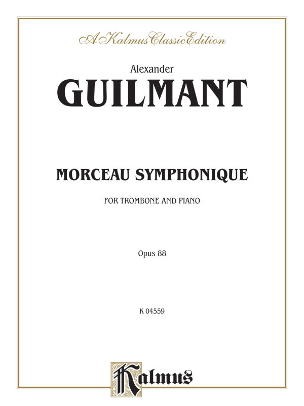 Morceau Symphonique, Opus 88 Cover Image