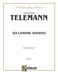 Six Canonic Sonatas Cover Image