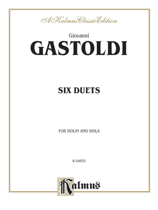 Six Duets  Cover Image