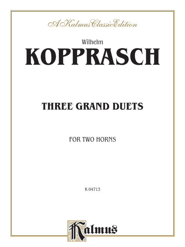 Three Grand Duets Cover Image