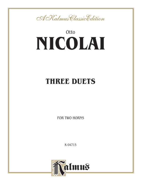 Three Duets Cover Image
