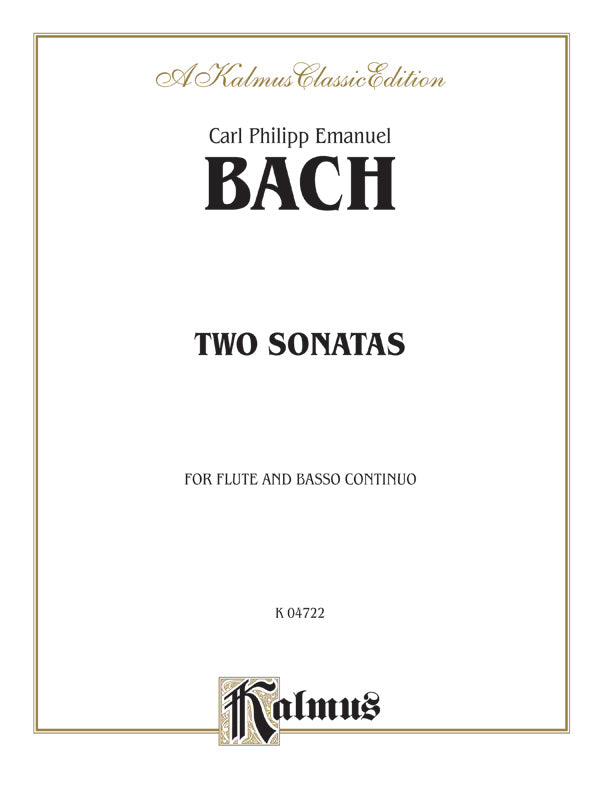 Two Sonatas (A Minor and D Major) Cover Image
