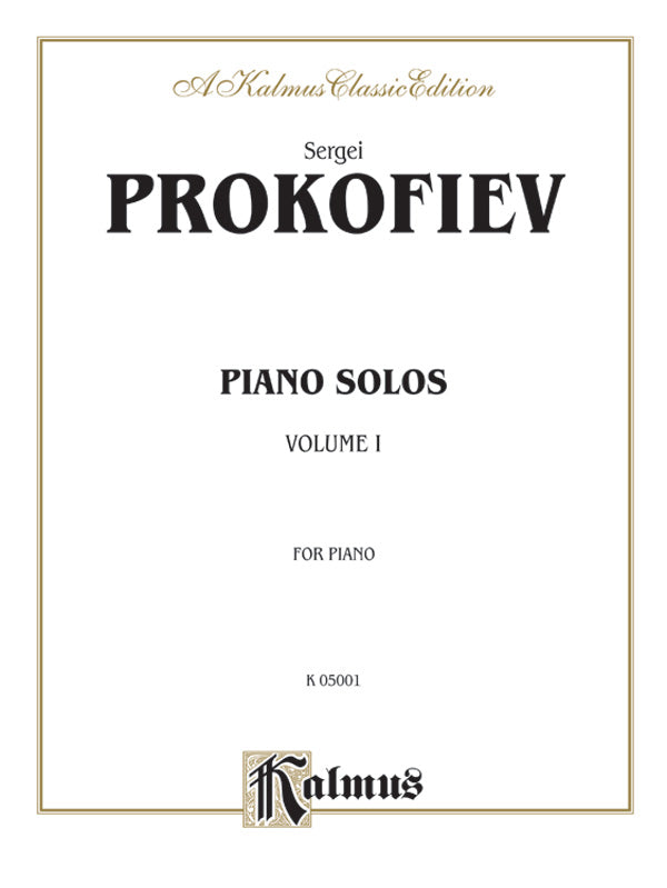 Piano Solos, Volume 1 Cover Image