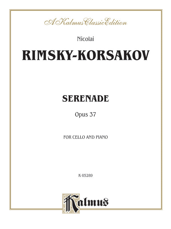 Serenade, Opus 37 Cover Image