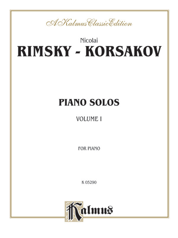 Piano Solos, Volume I Cover Image