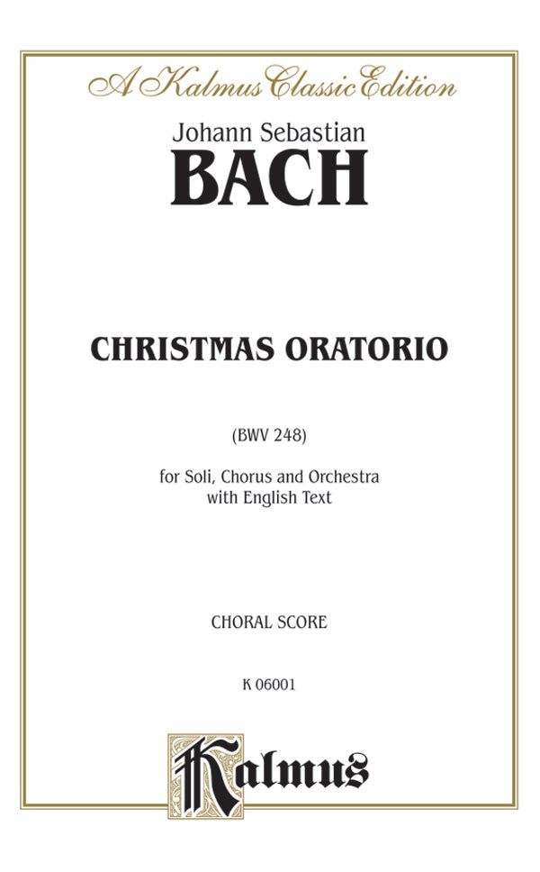Christmas Oratorio (BWV 248) Sheet Music Preview