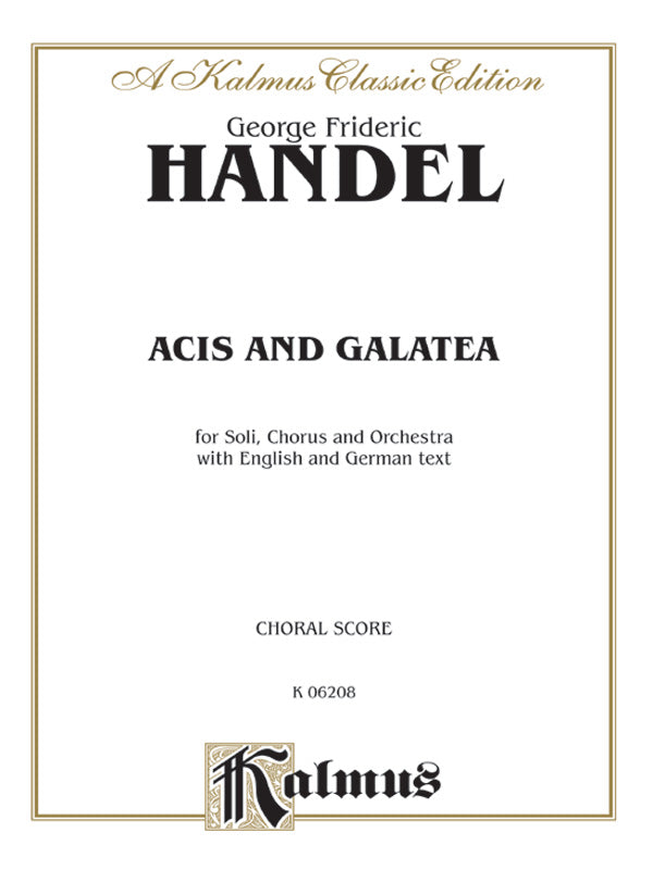 Acis and Galatea (1719) Cover Image