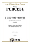 Sing, O Sing Unto the Lord (Singt, O Singt Dem Herrn), Anthem Cover Image