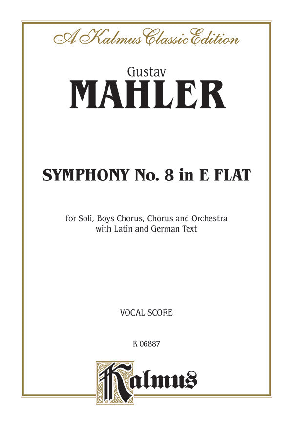 Symphony No. 8 in E-flat Major Sheet Music Preview