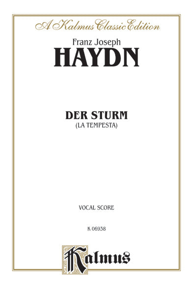 Der Sturm (La Tempesta) Sheet Music Preview
