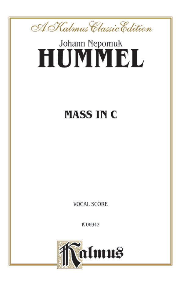Mass in C Cover Image