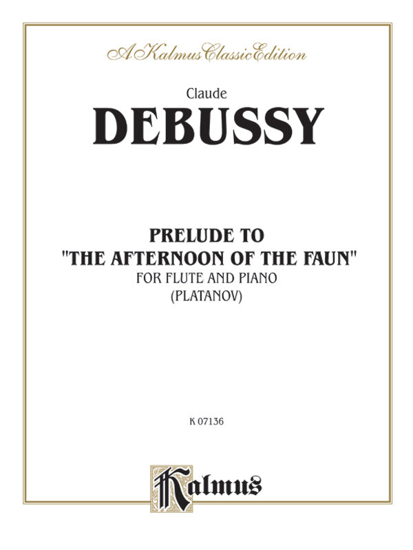 Debussy: Prelude to "The Afternoon of a Faun" Sheet Music Preview