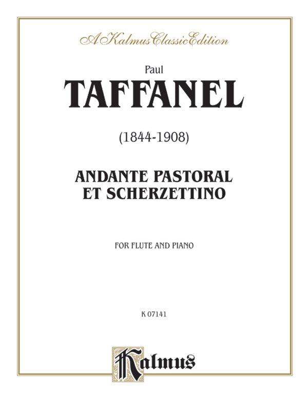 Andante Pastoral and Scherzettino Cover Image