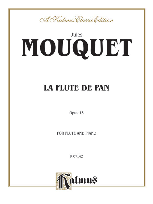 La Flute de Pan, Opus 15 Cover Image