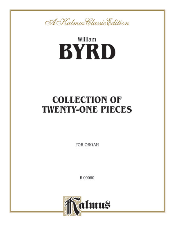 Collection of Twenty-One Pieces for Organ Cover Image