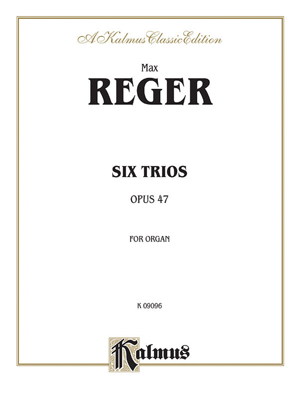 Six Trios, Opus 47 Cover Image