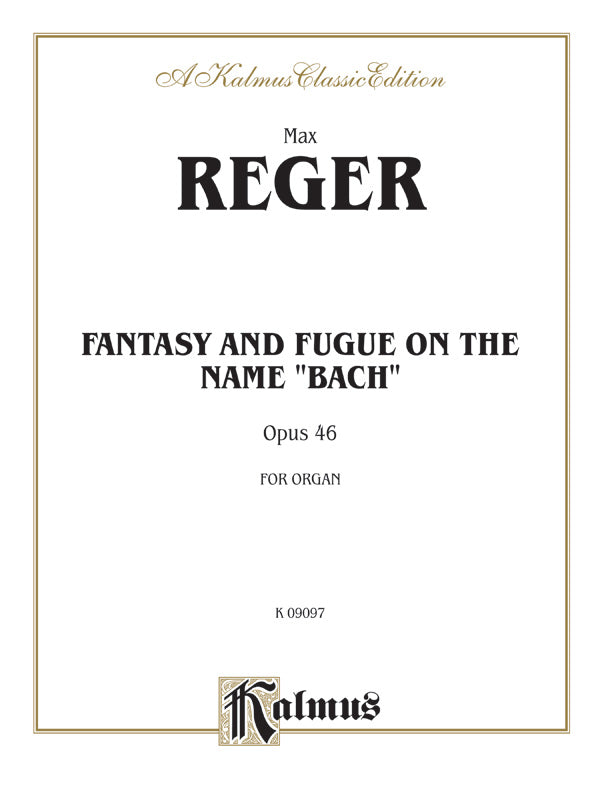 Fantasy and Fugue on the Name of Bach Cover Image
