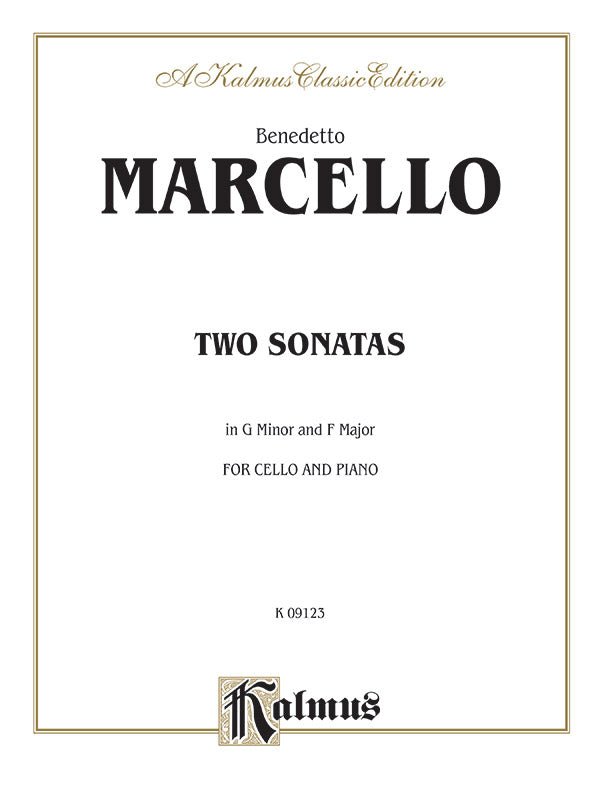 Two Sonatas in G Minor and F Major Cover Image