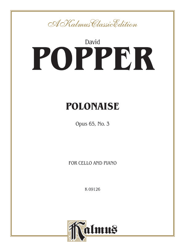 Polonaise, Opus 65/3 Cover Image