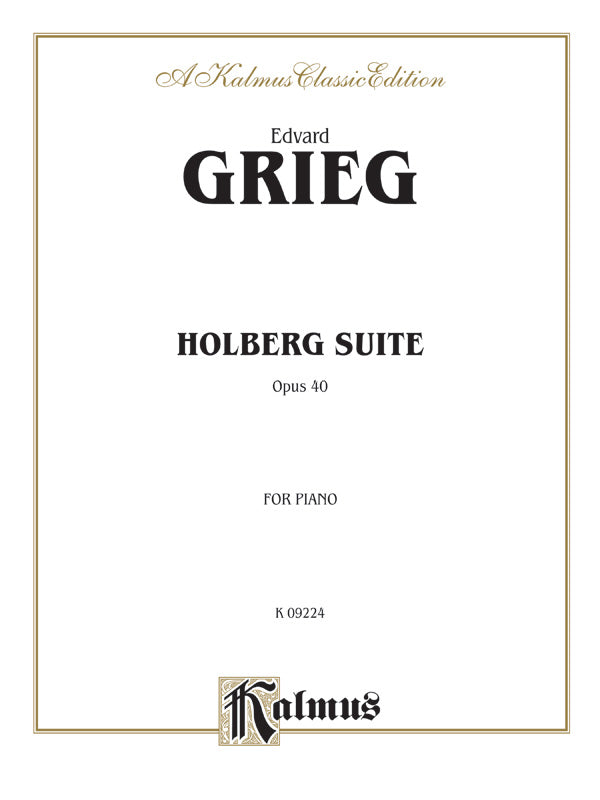 Holberg Suite, Opus 40 Cover Image