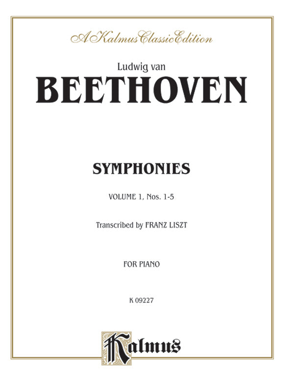 Symphonies, Volume I (Nos. 1-5) Cover Image