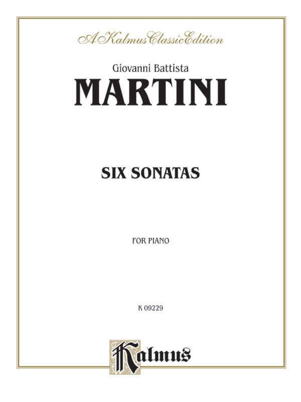 Six Sonatas Cover Image