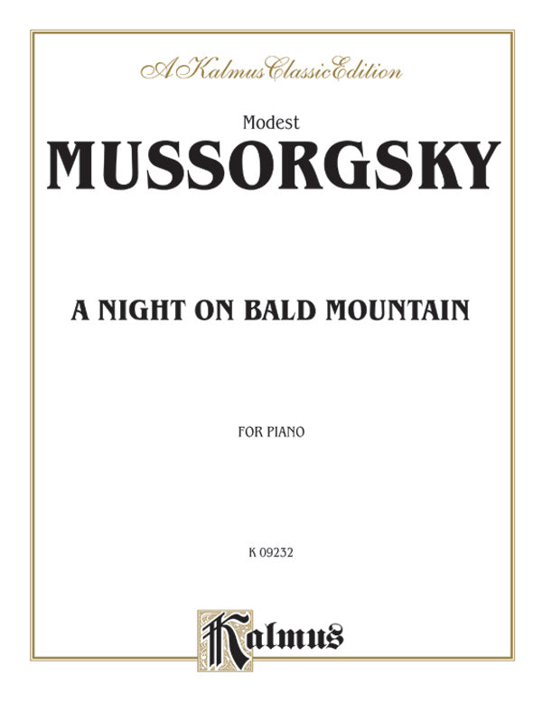 A Night on Bald Mountain Cover Image
