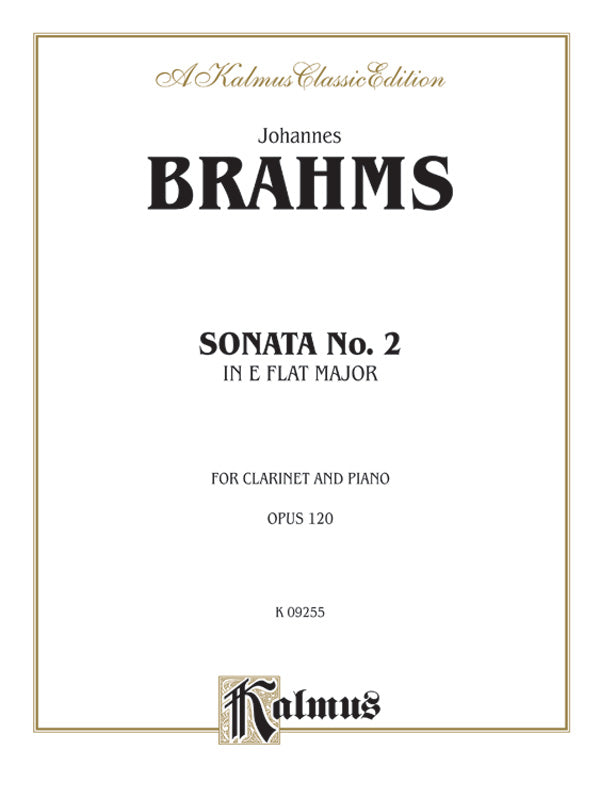 Sonata No. 2 in A-flat Major, Opus 120 Cover Image