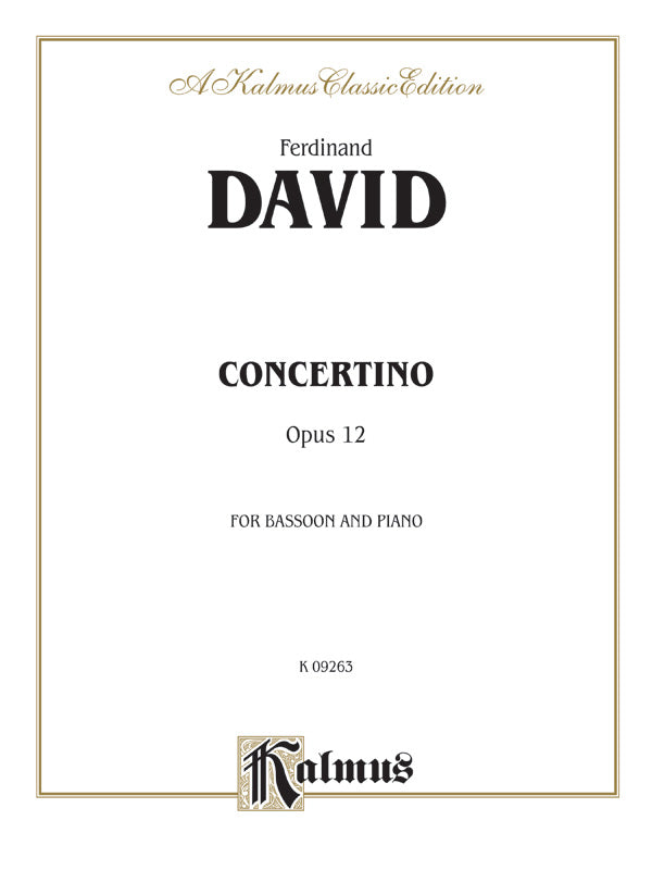 Concertino, Opus 12 Cover Image