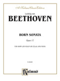 Horn Sonata, Opus 17 Cover Image