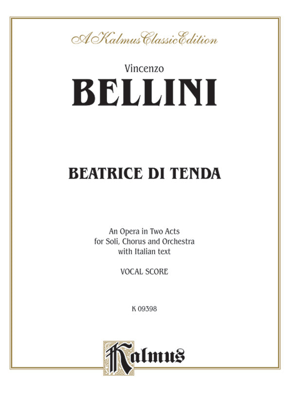 Beatrice di Tenda Cover Image