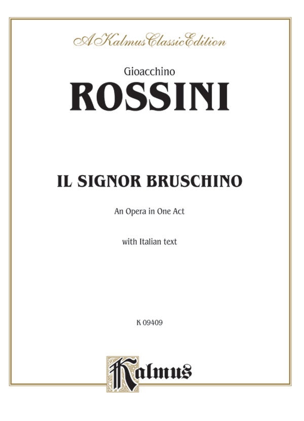 Il Signor Bruscino Cover Image