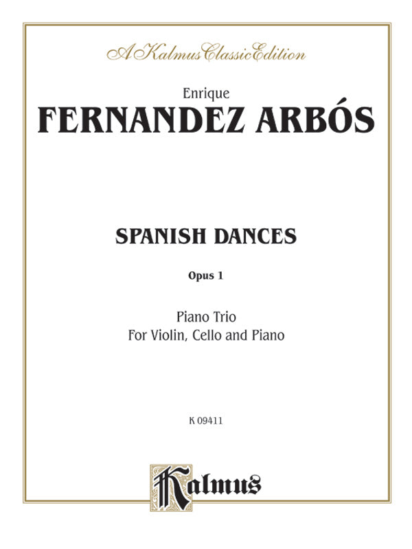 Spanish Dances, Opus 1 Cover Image