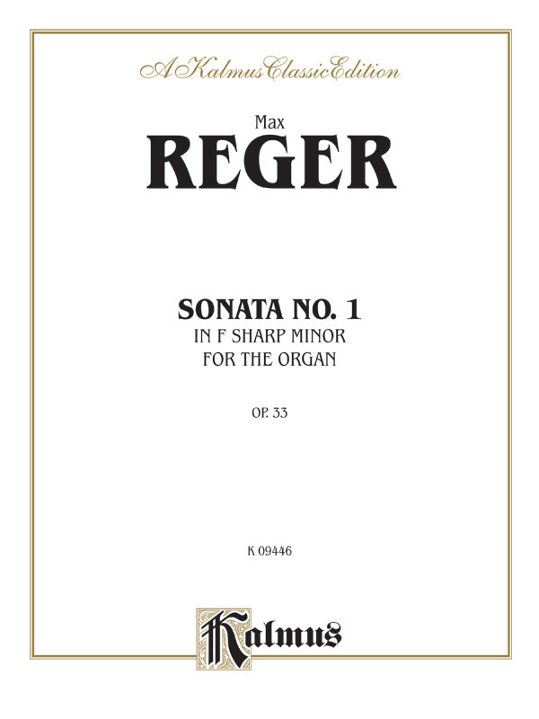 Sonata in F-sharp Minor, Opus 33 Cover Image